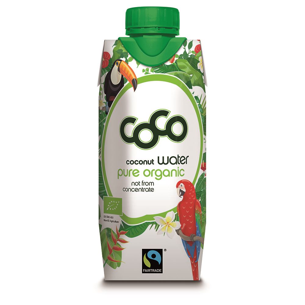 Dr Antonio Martins Organic Coconut Water 330ml - 15 Pack