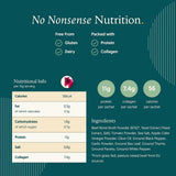 Freja Instant Beef Bone Broth box of 4 x 15g Sachet - Beef - 4 Pack