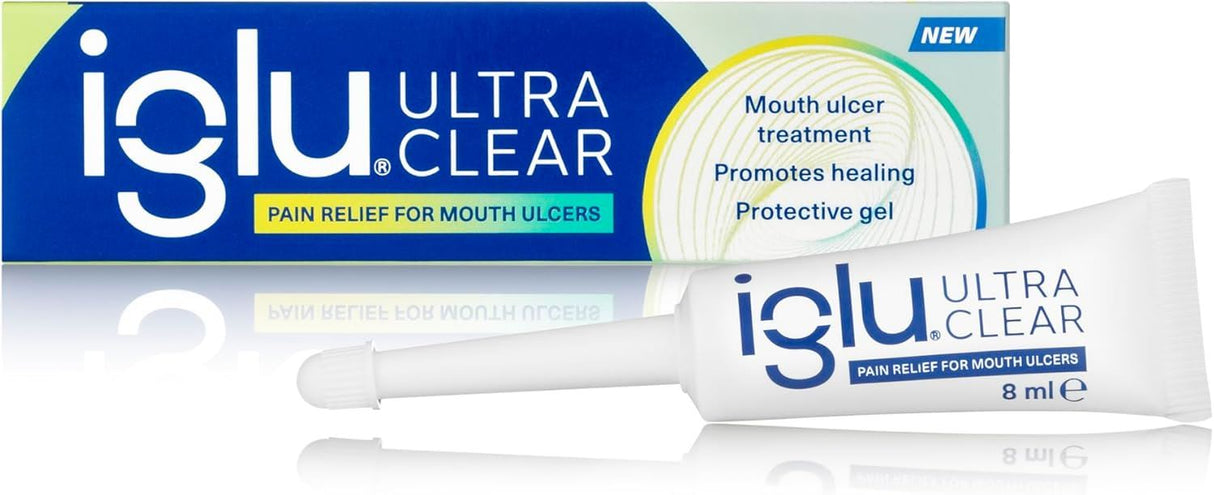 Iglu Ultra Clear Mouth Ulcer Gel 8ml