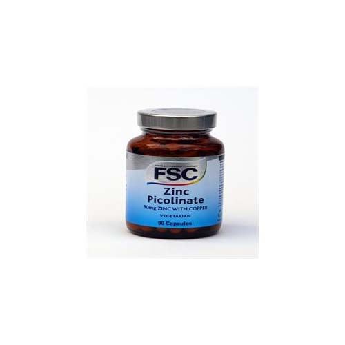 FSC Zinc Picolinate 30mg 90 Veg Capsules