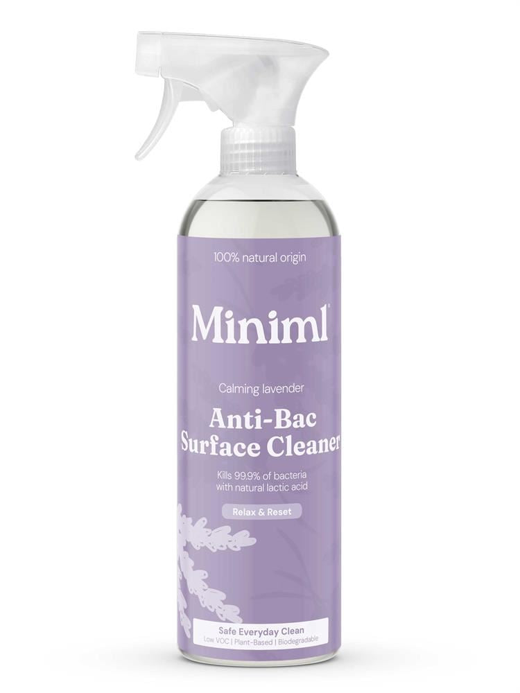 Miniml French Lavender Anti-Bac Surface Cleaner 750ml Bottle