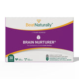 BeatNaturally Brain Nurturer - Memory Focus & De-Stress 30 Capsules
