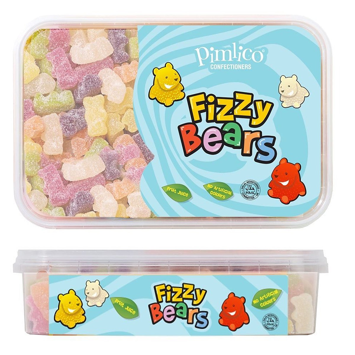 Pimlico Confectioners Fizzy Bears Tub 450g - 6 Pack – Health Plus Living