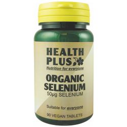 Health Plus Selenium 50ug 90 Vegi Tablets