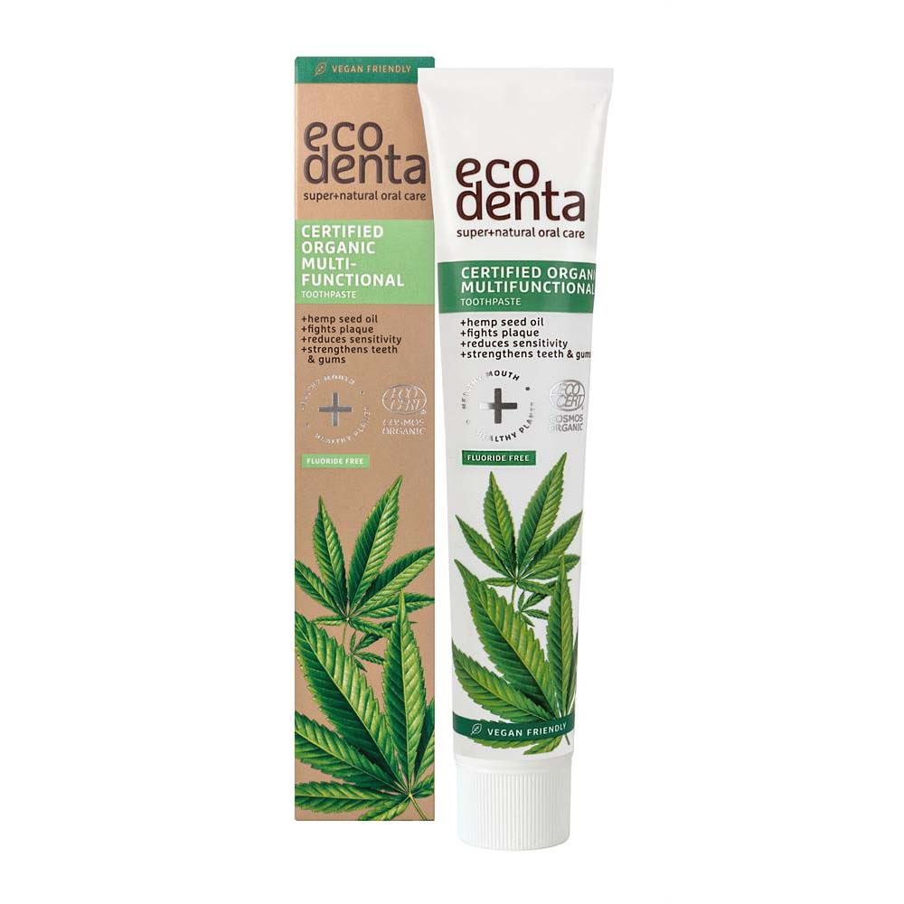 Ecodenta Organic multifunctional toothpaste with hemp oil 75ml