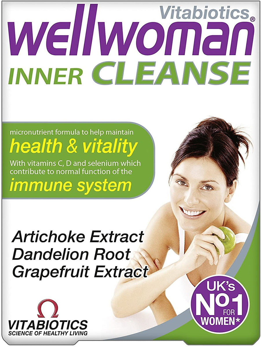 Vitabiotics Wellwoman Inner Cleanse - 30 Tablets – Health Plus Living