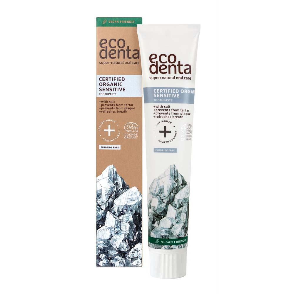 Ecodenta organic sensitivity relief toothpaste with salt 75ml