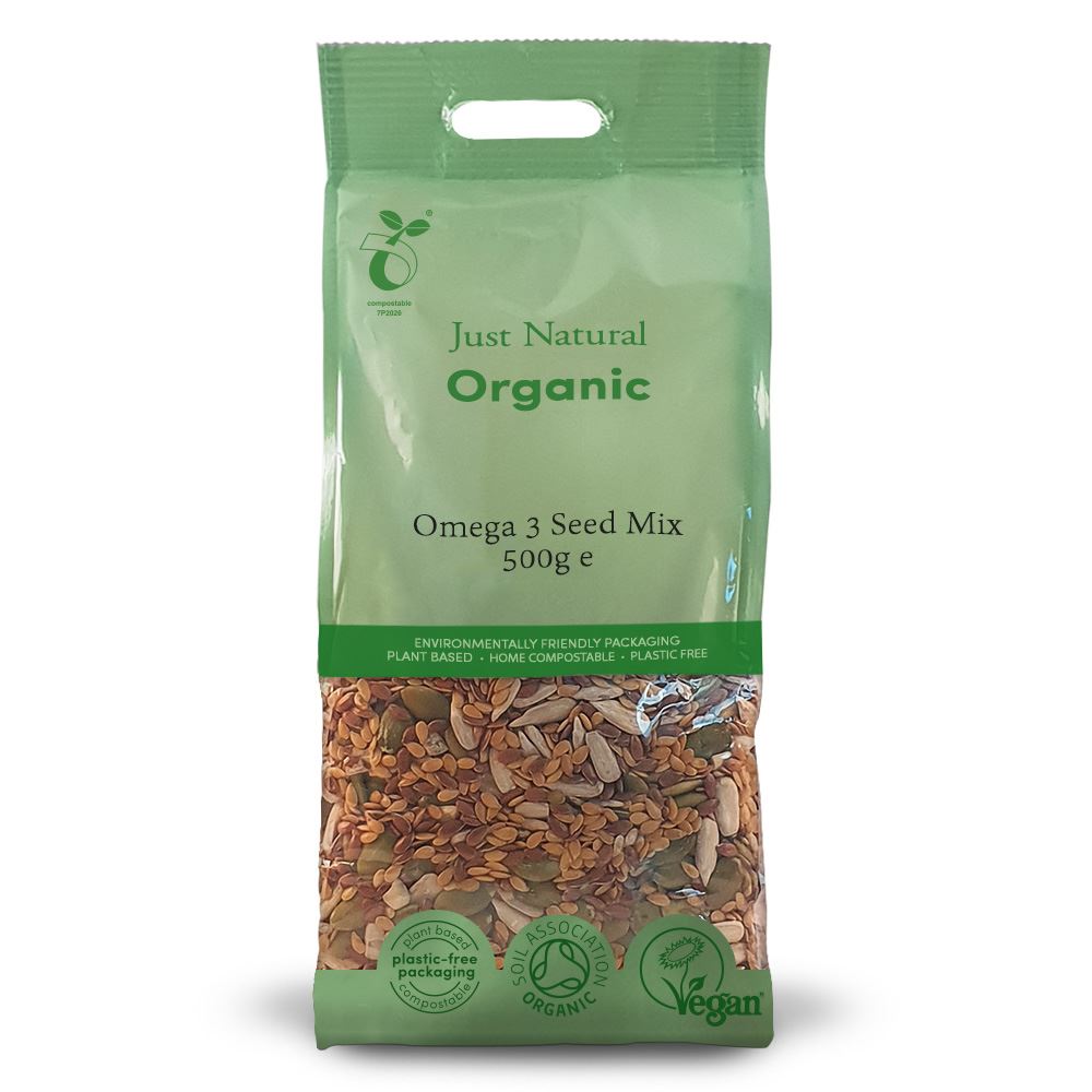 Just Natural Organic Organic Omega 3 Seed Mix 500g