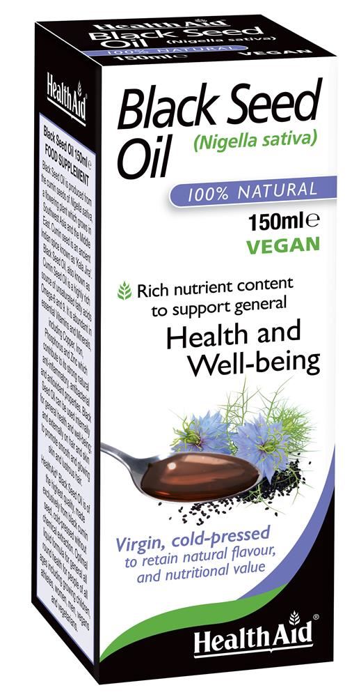 HealthAid Black Seed Oil Liquid 150ml