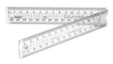 Helix Oxford 12 inch 30cm Folding Ruler