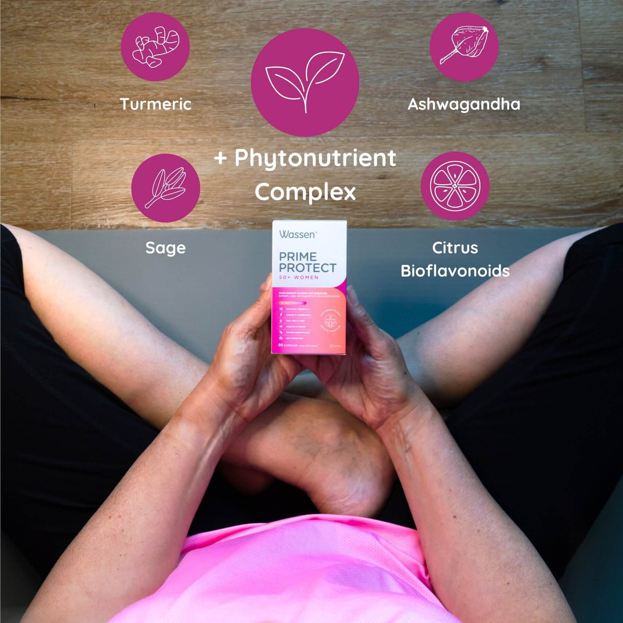 Wassen Prime Protect 50+ Women 90 Capsules