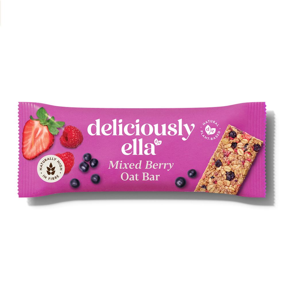 Deliciously Ella Mixed Berry Oat Bar 50g - 16 Pack