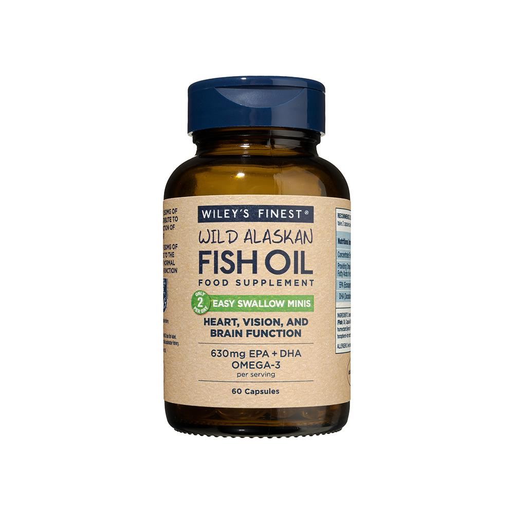 Wiley's Finest UK Easy Swallow Minis 60 Capsules