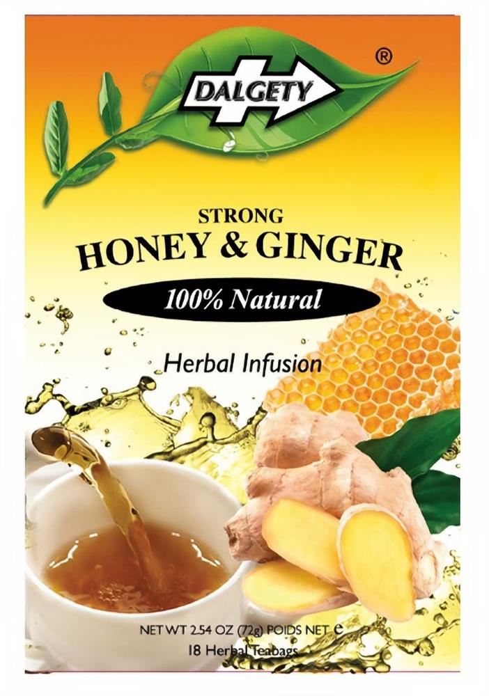 Dalgety Teas Honey & Ginger 18 Teabags - 6 Pack