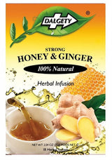 Dalgety Teas Honey & Ginger 18 Teabags - 6 Pack