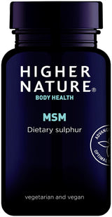 Higher Nature MSM Sulphur 180 tablets