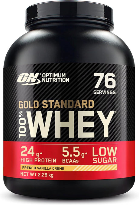 Optimum Nutrition Gold Standard 100% Whey Protein Powder - 900g/2.2kg/4.5kg