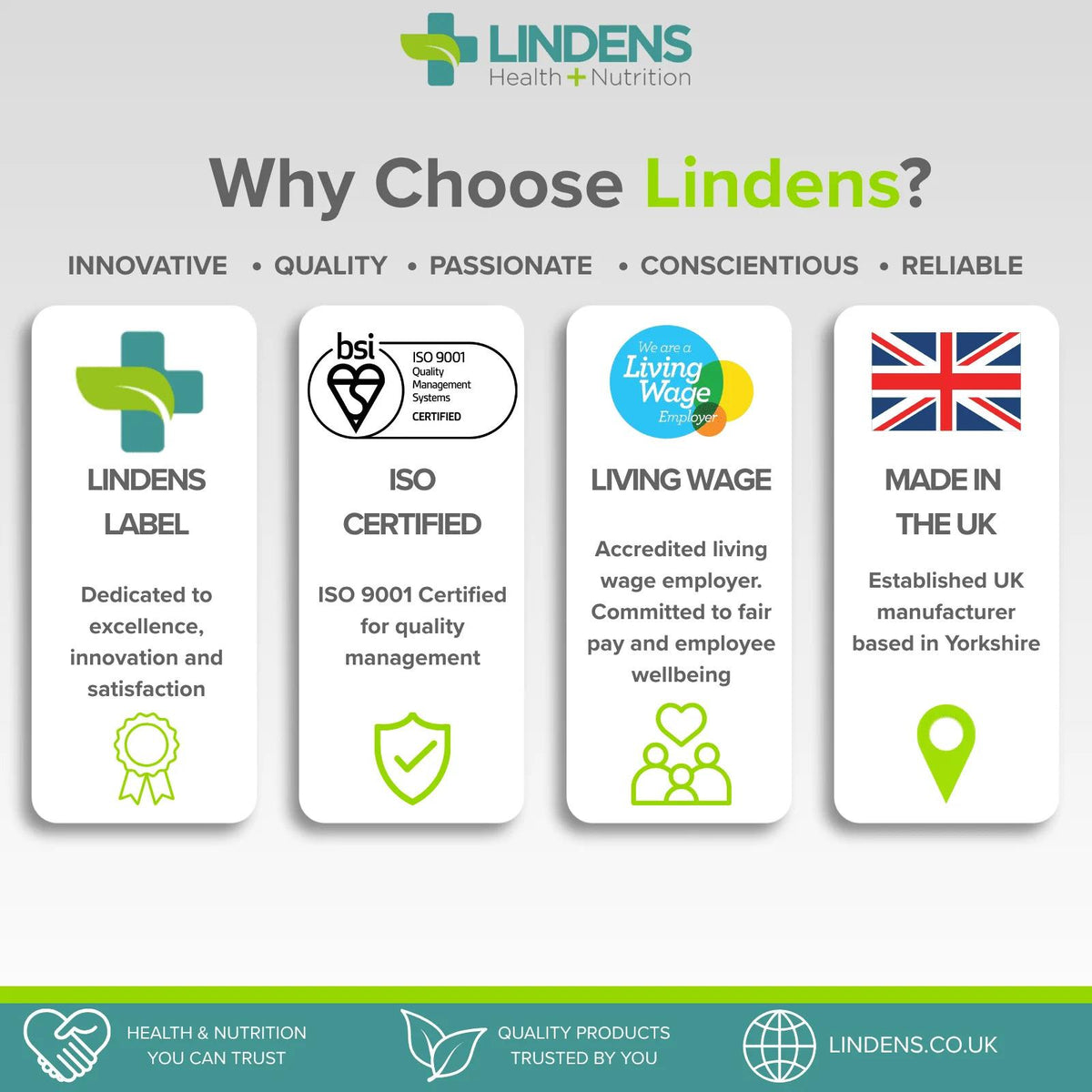 Lindens Vitamin B12 1000mcg - 100 Sublingual Tablets - image 5