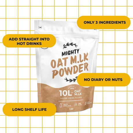 Mighty Oat M.LK Powder 1Kg/10 Litres