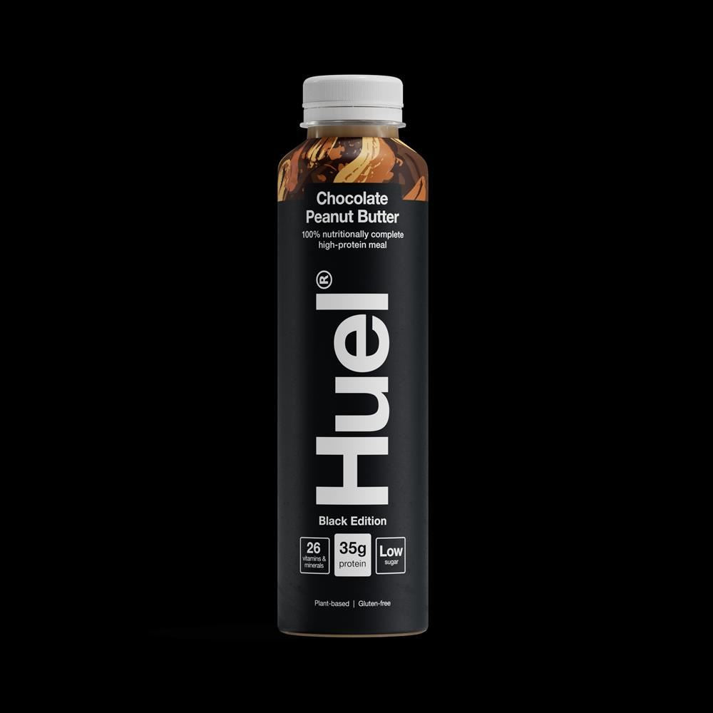 Huel Ready-to-Drink Black Edition Choc Peanut Butter 500ml - 2 Pack