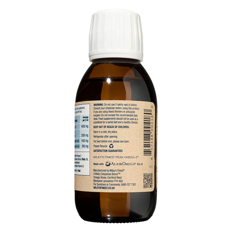 Wiley's Finest Peak Omega-3 Liqiud - 125ml