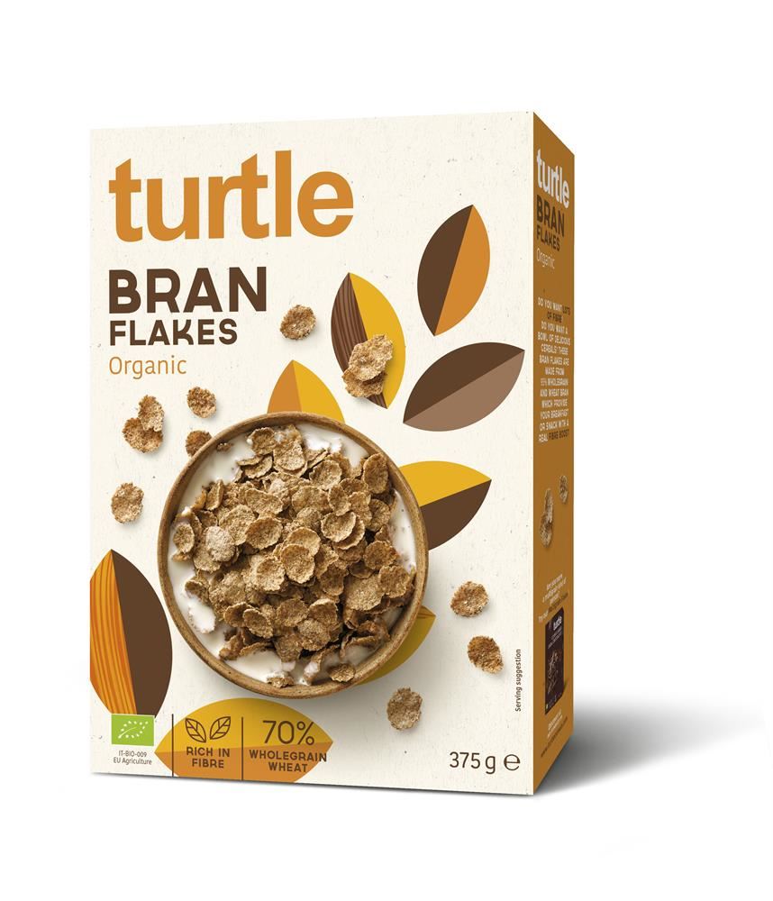 Turtle Bran Flakes 300g Organic
