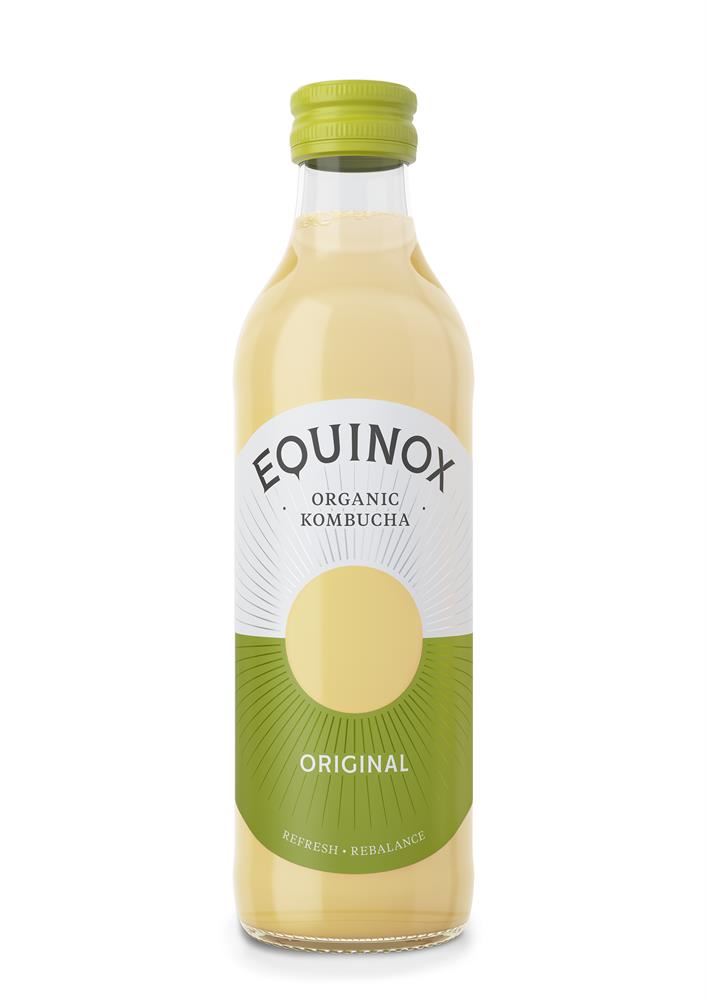 Equinox Kombucha Organic Kombucha Soft Drink 275ml - 3 Pack