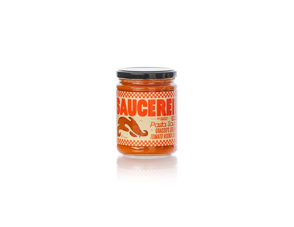 The Saucerer Grasso's Creamy Vodka Sauce 510ml jar