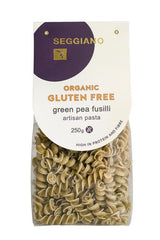 Seggiano Organic Gluten Free Green Pea Fusilli 250g