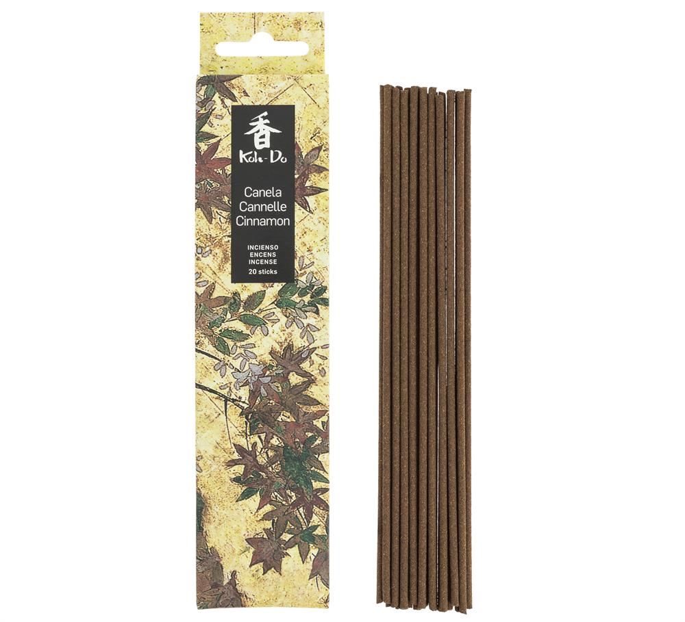 Tierra Zen Koh Do Incense - Cinnamon 20 Sticks - 12 Pack