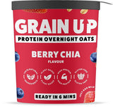 GRAIN UP Overnight Oats - Berry Chia Pot 60g