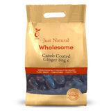 Just Natural Wholesome Carob Coated Ginger 80g