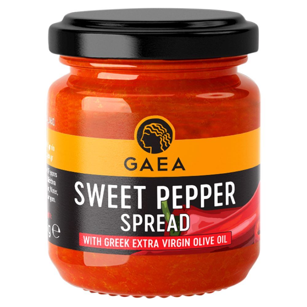 Gaea Sweet Red Pepper Spread 125g - 2 Pack