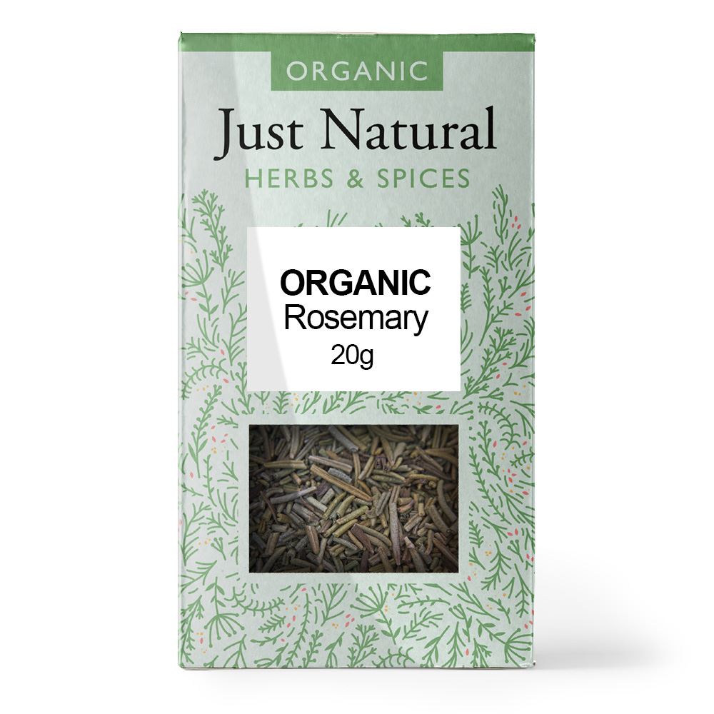 Just Natural Herbs Organic Rosemary (Box) 20g