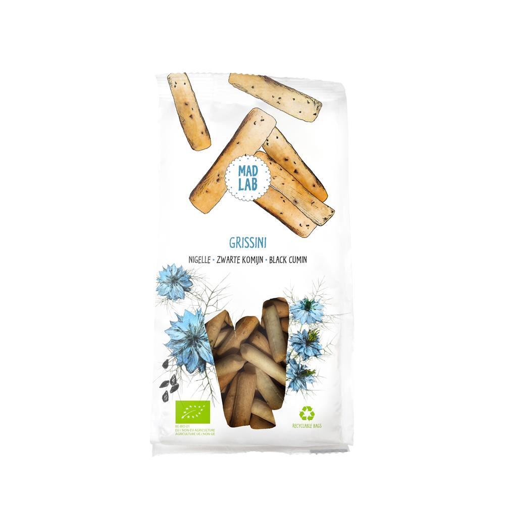 MAD LAB Black Cumin Breadsticks 110g - 8 Pack