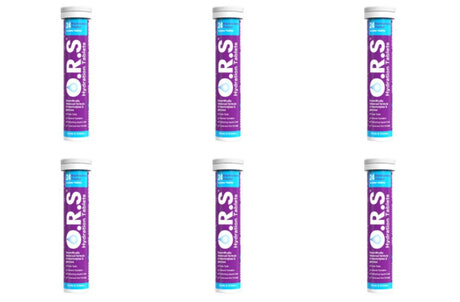 ORS Oral Hydration Salts Blackcurrant Flavour - 24 Tablets