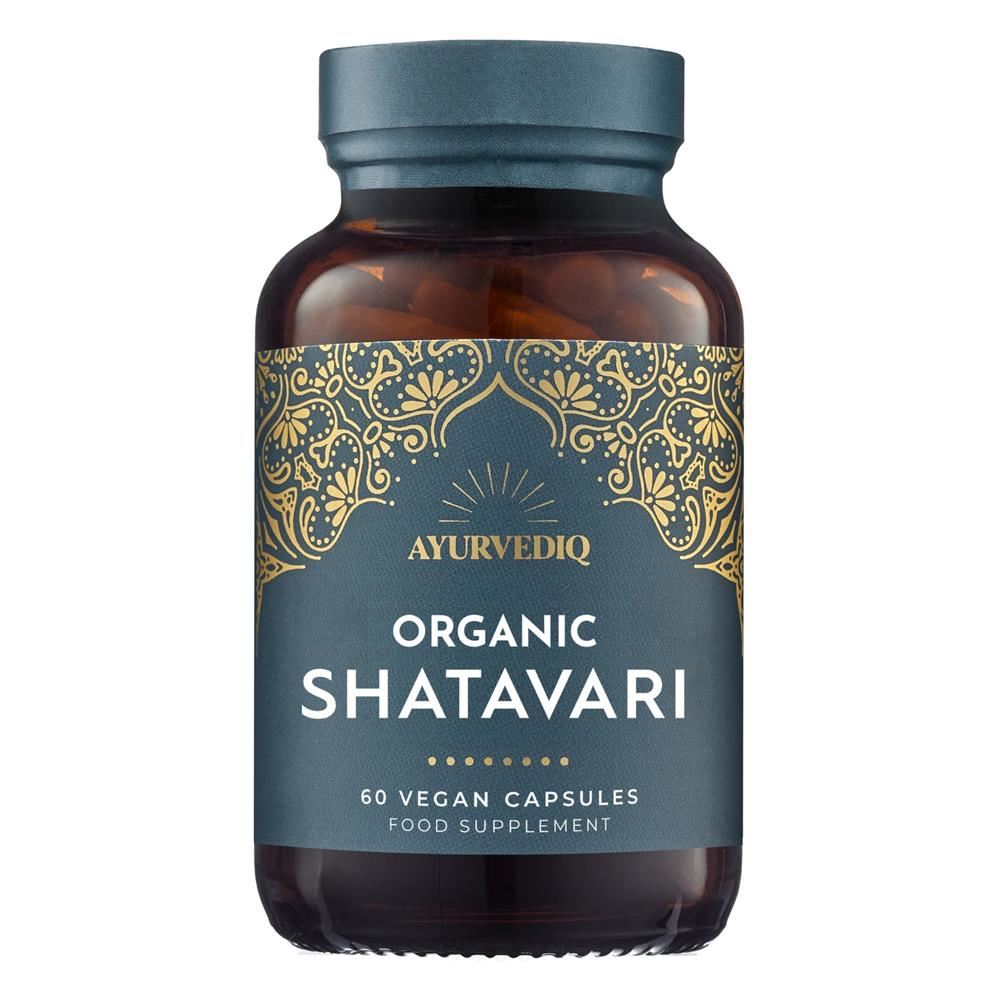 Ayurvediq Wellness Organic Shatavari 60 Capsules