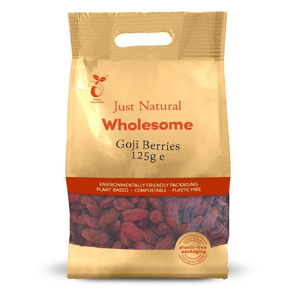 Just Natural Wholesome Goji Berries 125g