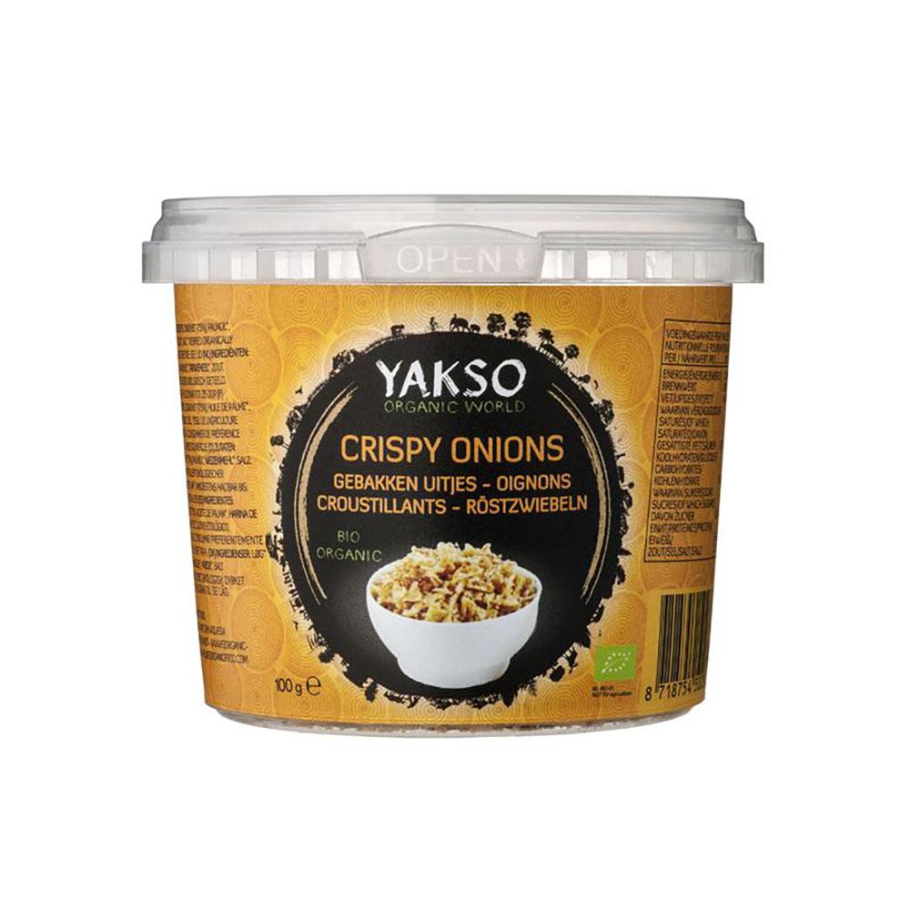Yakso Organic Crispy Onions 100g