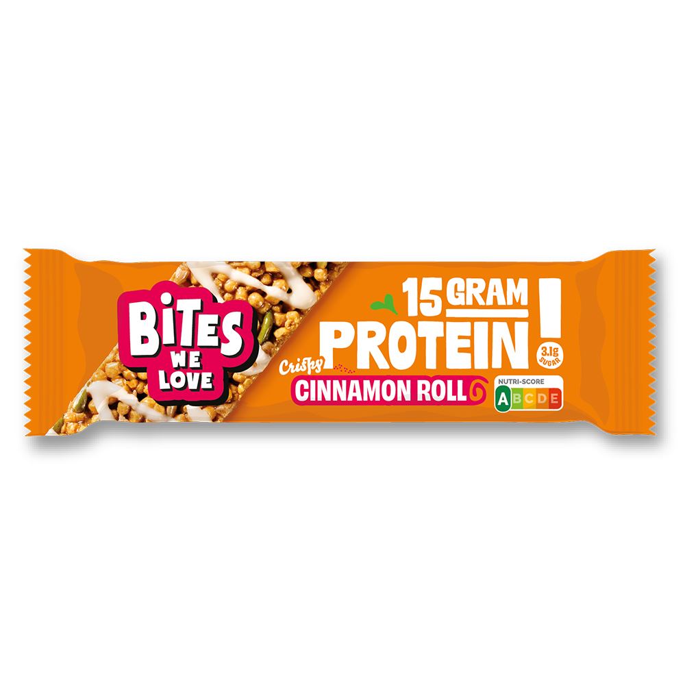 Bites We Love BitesWeLove Protein Bar Cinnamon Roll 50g - 12 Pack