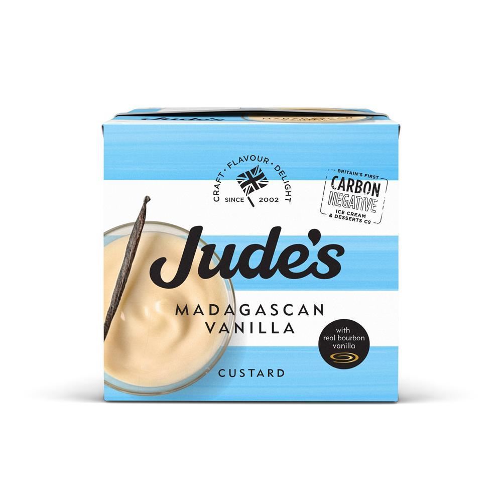 Judes Ice Cream Madagascan Vanilla Custard 500g - 6 Pack