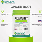 Lindens Ginger Root 500mg - 90 Tablets - image 3