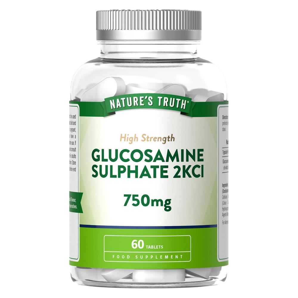 Nature's Truth High Strength Glucosamine Sulphate 2KCL 750mg 60 tablets