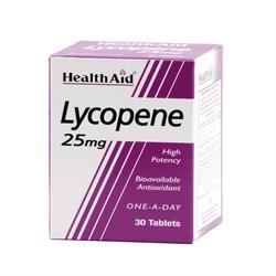HealthAid Lycopene 25mg 30 Tablets