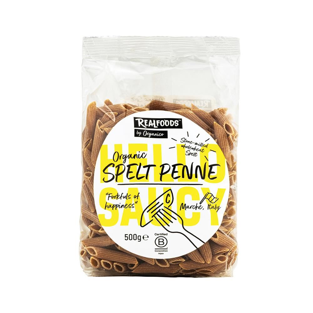 Realfoods by Organico Organic Spelt Penne 500g