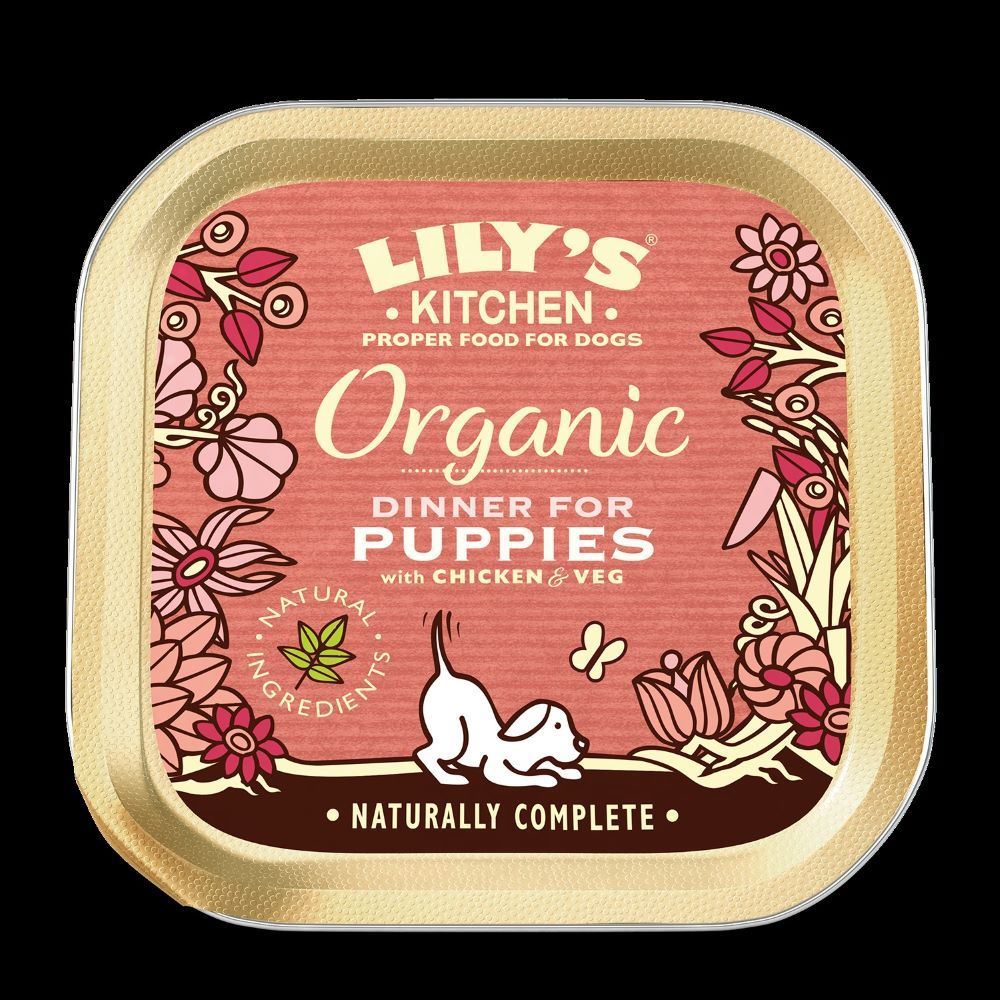 Lilys Kitchen Organic Dinner for Puppies 150g - 11 Pack