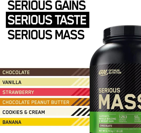Optimum Nutrition Serious Mass All Flavours