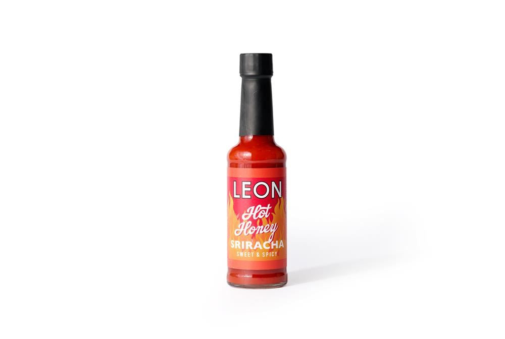 Leon Hot Honey Sriracha Sauce 155ml - 2 Pack