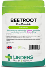 Lindens Beetroot 3500mg - 50 Capsules