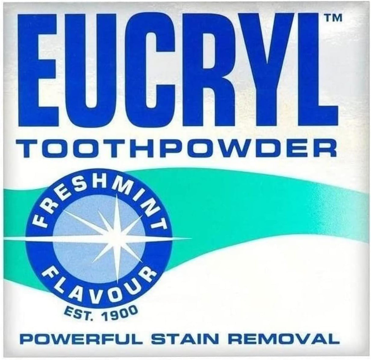 Eucryl Freshmint Flavour Toothpowder 50g - Pack of 6